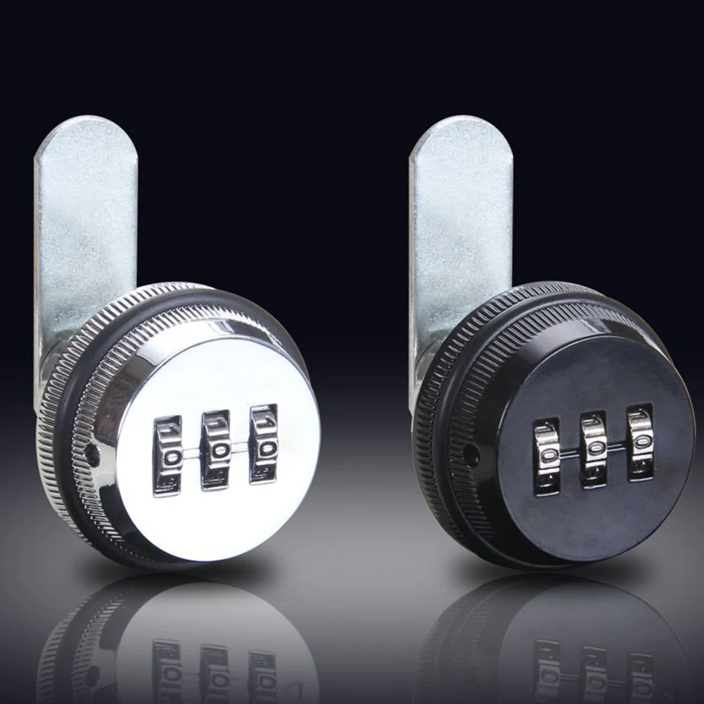 3 Digit Security Password Keyless Drawer Cam Lock Combination Coded Door Cabinet Home Hardware Zinc Alloy Mail Box cabinet safety lock cabinet lock digit combination lock combination lock door lock door safety lock