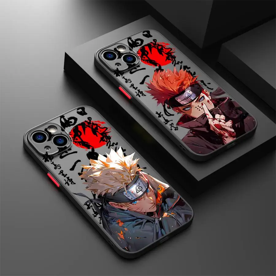 Naruto Akatsuki Cloud Matte Phone Case