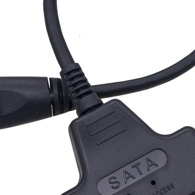 2.5 인치 하드 드라이브 HDD SSD 하드 드라이브 어댑터 변환기 케이블 교체 6Gbps QX2A 용 to USB3.0 어댑터 케이블