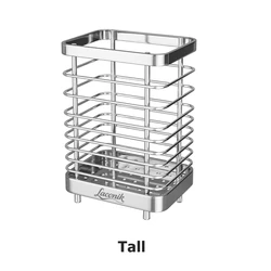 Stainless Steel Kitchen Counter Utensil Organizer (Tall)