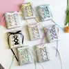 Casual New Y2k Silver Sweet Wallets Strap-on Designer Original Cute Wallet Korean Style Ballet Style Pouch Women Girl 1
