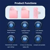 GROCE-Professional Wireless Lavalier Microphone With Noise Reduction Recording Mute Function Smart Phone Portable Live MIC