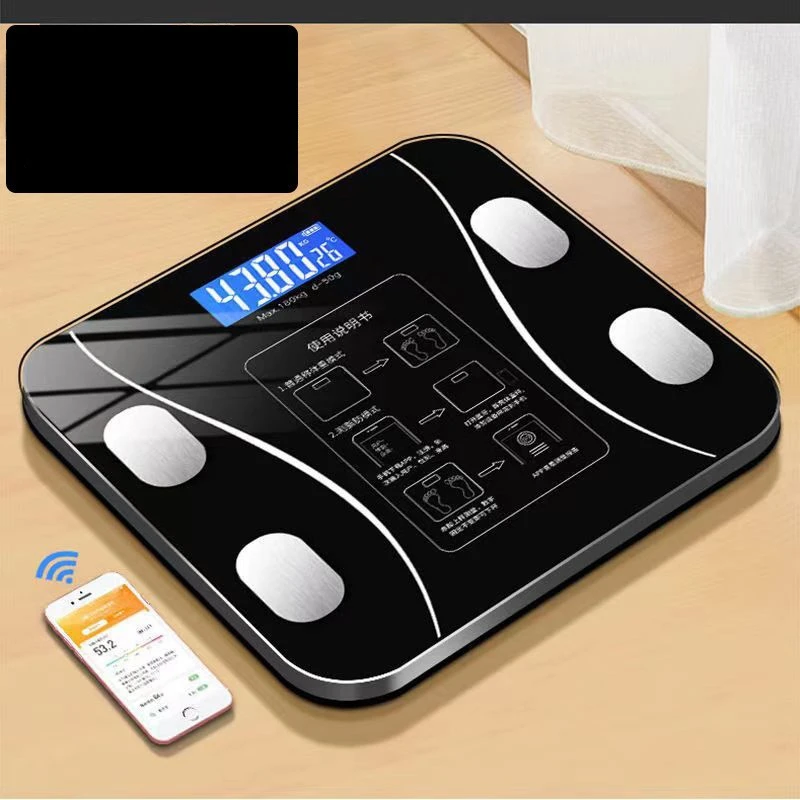 Intelligent electronic body fat measurement fat charging human body scale electronic scale household weight measurement gift 4