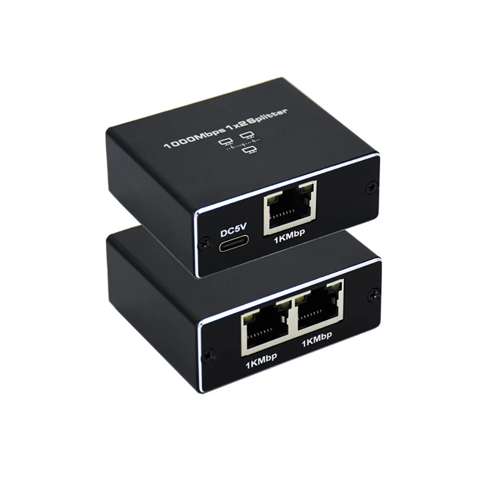High-Speed Ethernet Splitter Adapter Hub RJ45 for Seamless Network Expansion