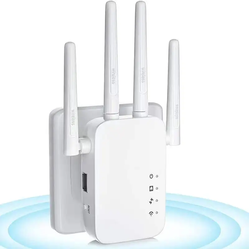 wifi range extender 1200mbps wifi repeater wireless signal booster hengshanlao Wireless Wifi Repeater 300Mb 2.4G wifi router network Amplifier Booster long range Wifi Extender Router Access Point wireless router booster Modem-Router Combos