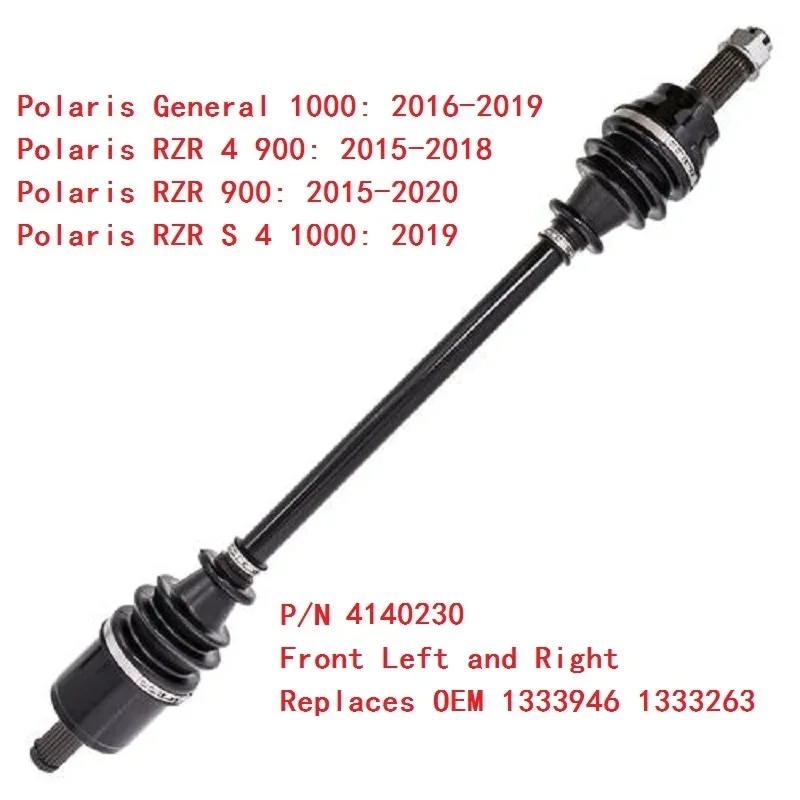 FOR POLARIS RZR 570 800 900 & POLARIS RZR 4 S XP 800 900 All Model CV Axle Half Drive Shaft ATV Parts