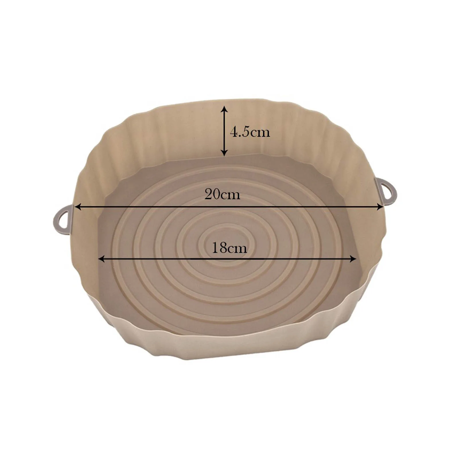 Air Fryer Silicone Basket and Tray Reusable Liners