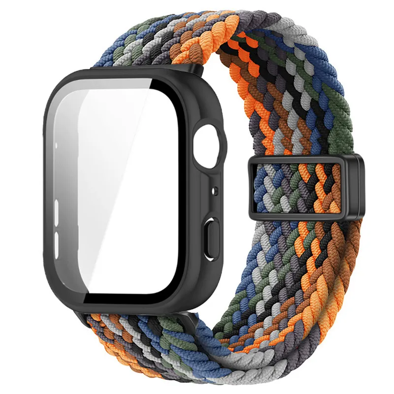 Braided Nylon Strap with Magnetic Buckle and Protective Screen Cover
