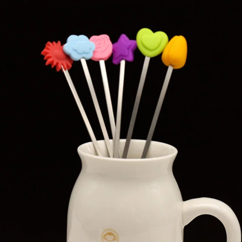 Baby Milk Powder Stir Bar Fresh Fruit Food Kids Nipple Feeding Safe Coffee Milk Powder Blender for Babies Pacifier Bottle Nipple