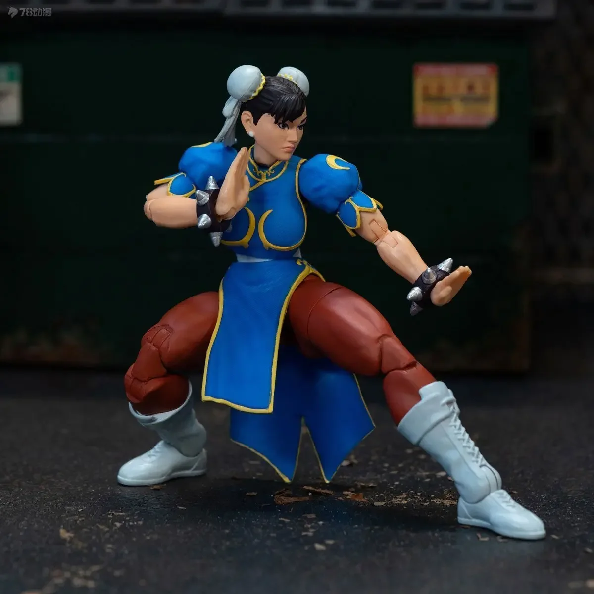 

Street Fighter Ii: The Final Challengers 1/12 Anime Figure Jada Chunli Action Figurine 6'' Ultra Collection Model Toys Gift