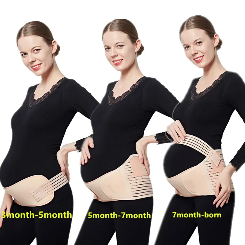 Prenatal Pregnant Women Support Abdominal Belt Four-season Pregnant Belly Breathable Abdominal t Full Elastic Waist Protection