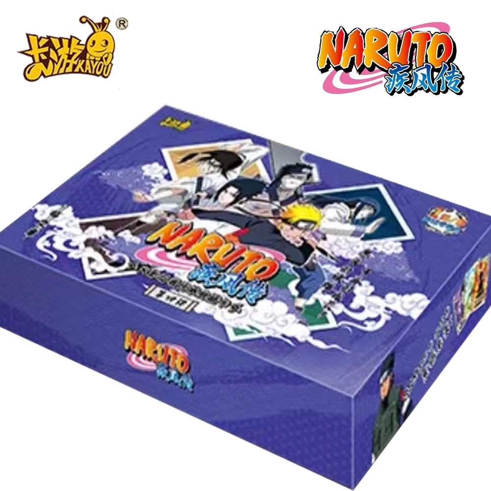 

KAYOU Wholesale Naruto Shippūden Cards for Children Hatake Kakashi Uchiha Obito Dazzling Cool Red Gold Cards Christmas Present