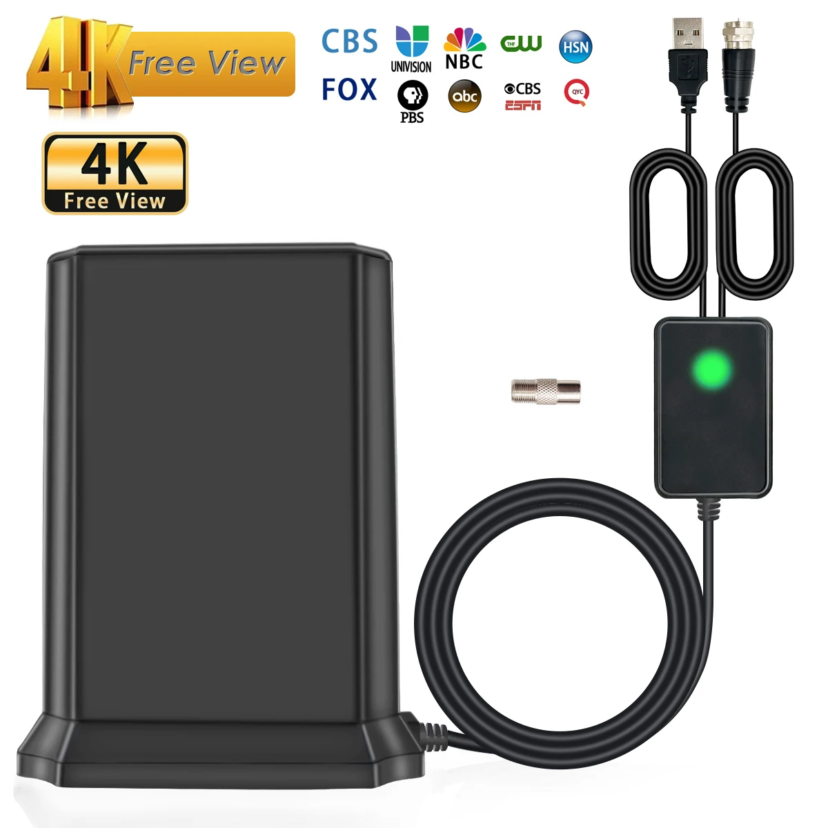 3000 Mile 8K Digital Dvb-T2 Atsc Tv Antenna Super Strong Indoor E Outdoor Hd Digital Tv Antenna 45Db Amplificatore Tv Booster