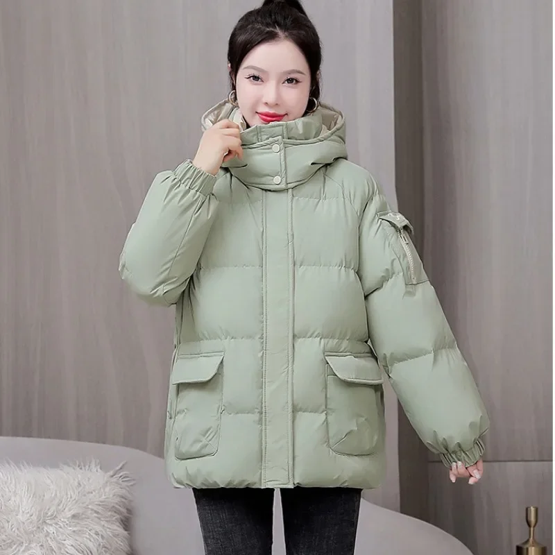 Рисунок 3 - Новинка 2024, женское пуховое пальто из хлопка