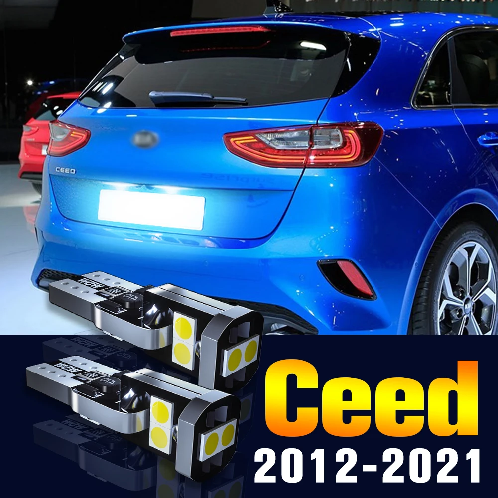 2pcsLEDLicensePlateLightBulbNumberLampForKiaCeed20122021