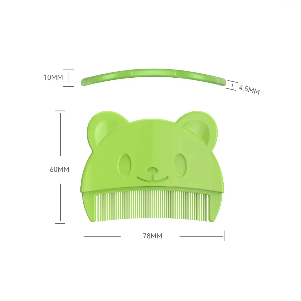 Baby Hair Brush Infant Fetal Head Fat Cleaning Brush Newborn Soft Hair Comb Head Massager for Bathing Comb Baby Care Accessories