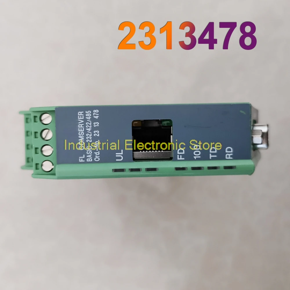 

New FL COMSERVER BASIC 232/422/485 Interface Converter For Phoenix Support TCP And UDP 2313478