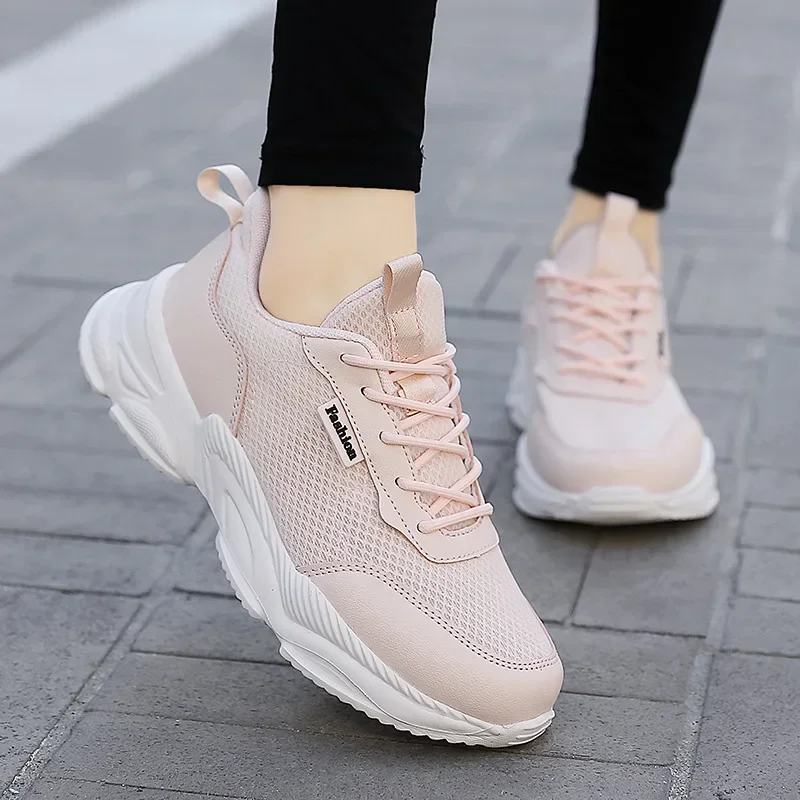 Women Sneakers Mesh Breathable Fashion Female Autumn High Quality Running Tennis Shoe Comfortable Casual Shoes  Zapatillas Mujer