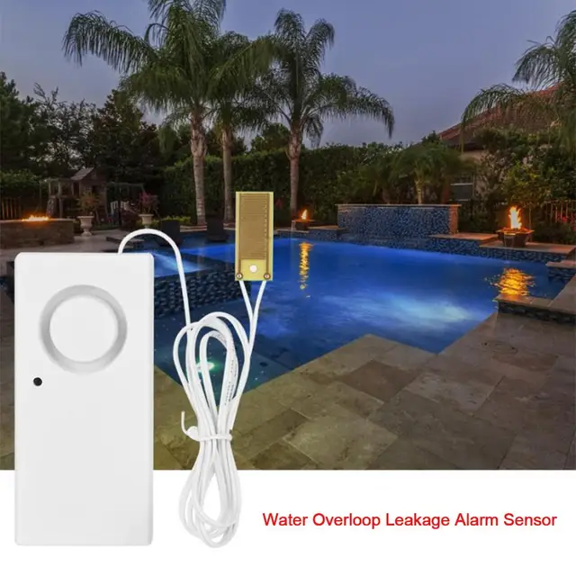 Home Water Leakage Alarm Detector Independent Water Alarm Leak Sensor Detection Flood Alert Overflow Home Security Alarm System 4