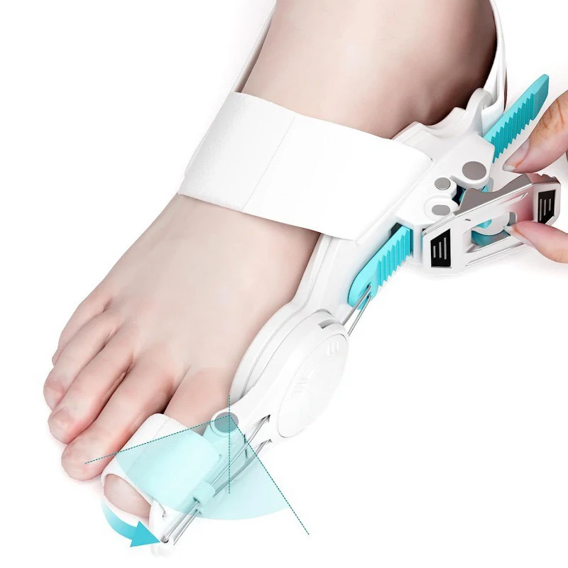 1Pc Bunion Corrector Orthopedic Big Toe Straightener Corrector Adjustable Hallux Valgus Brace Foot Care Bunion Relief