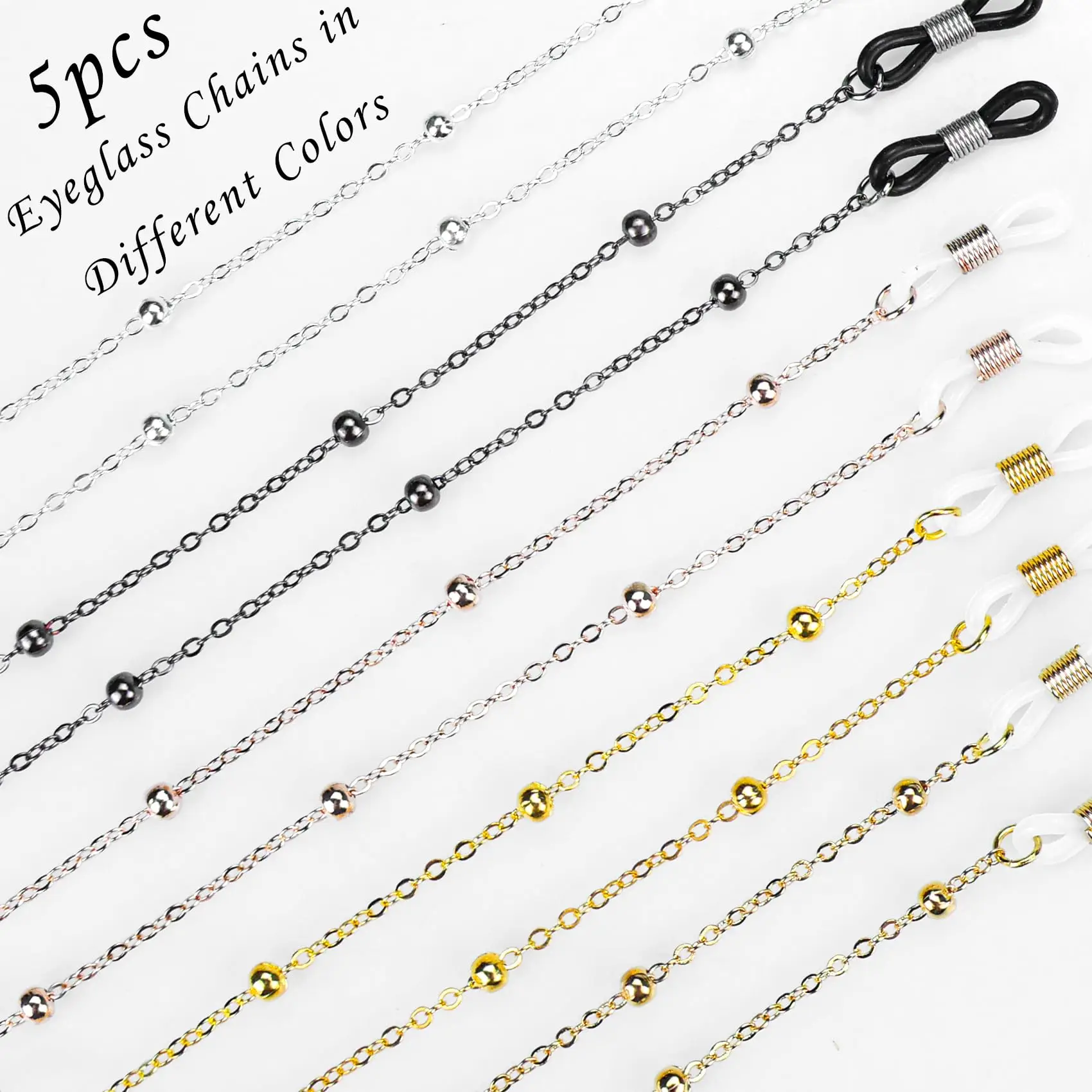 1Pc 패션 안경 체인 여성용 선글라스 체인 Antislip Neck Chain Eyewear Lanyards 목걸이 스트랩 로프 액세서리