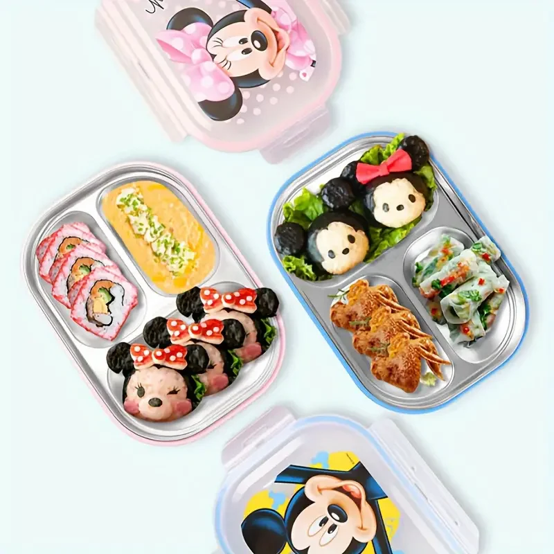 stainless steel lunch box kawaii mickey 5