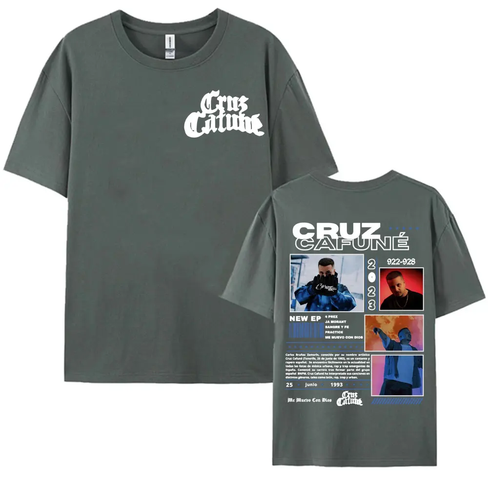 Rapper Cruz 922-928 Album Tour Merch T-shirt Men's Clothing Hip Hop Vintage Fashion T Shirts Summer O-Neck Tops Casual T Shirt 3