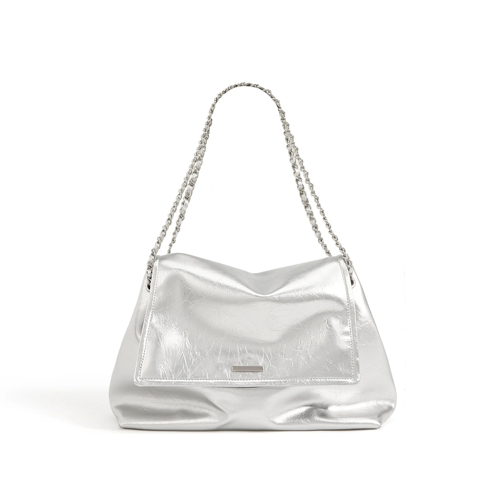 2023 Stylish Shoulder Bags for Women with Chain Large Capacity Tote Bags Genuine Leather Ladies Handbags for Commuting