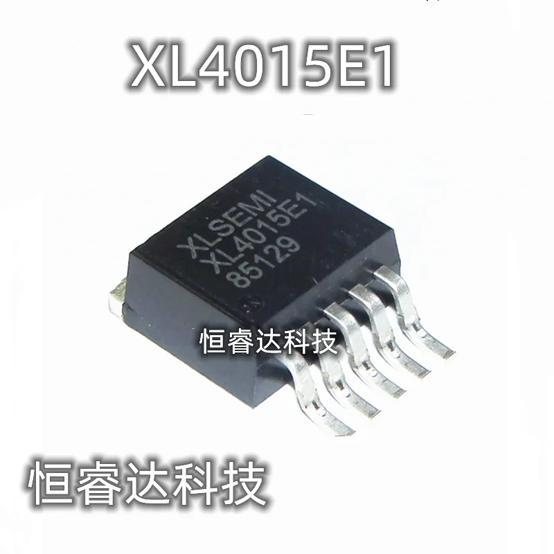 5pcs/lot XL4015E1 XL4015 4015 Step down dc power converter chip TO 263 ...