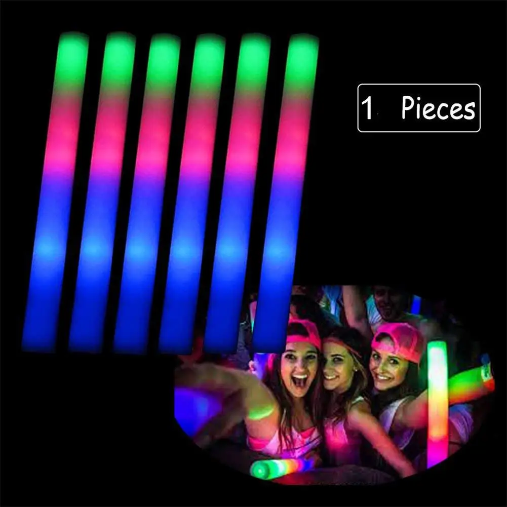 Pěna záře hole LED multi-color elektronická lehký nahoře hole večírek zásoby pro večírek svatební narozeniny koncert vánoce