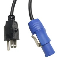3x1.5mm² US Plug Power Extension Cord  for Stage Light LED Beam Par Can Moving Head 5