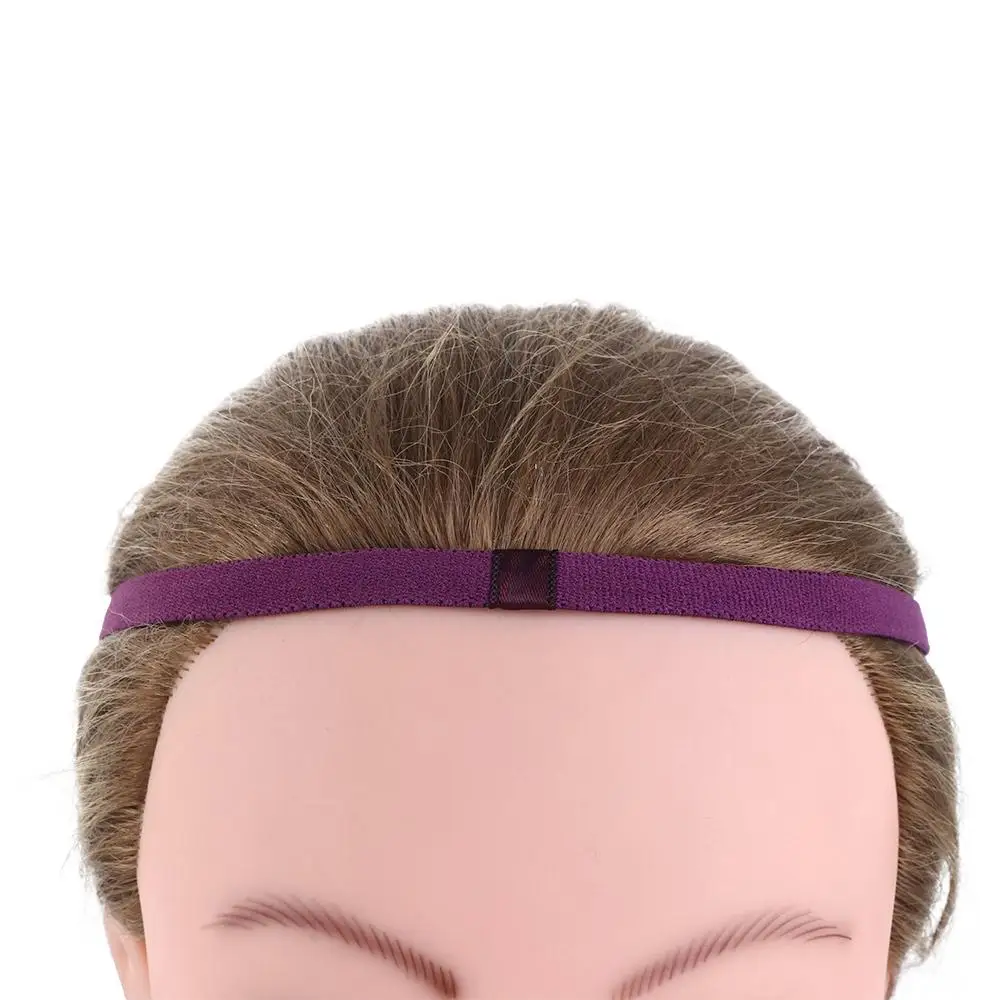 Description Picture 2 of itemWomen Men Elastic Headbands Sports Head Band Hair Band Running Sport Hairband Anti-slip Elastic Bands Sweatband Yoga Hairband