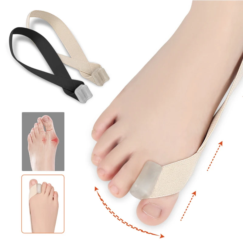 

Toe Straightener Corrector Foot Pain Relief Hallux Valgus Correction Orthopedic Supply Pedicure Foot Care Useful Toes Separator