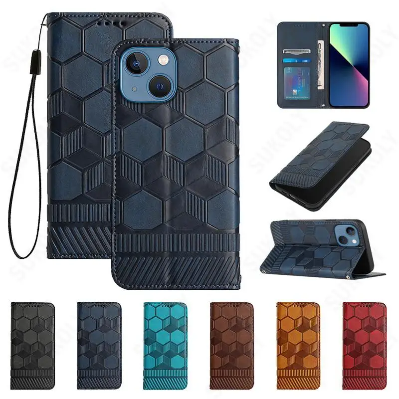 

Кожаный чехол-бумажник с откидной крышкой для iPhone 13 12 11 Pro Max X XR XS Max 7 8 SE 2022, противоударный Роскошный чехол для телефона