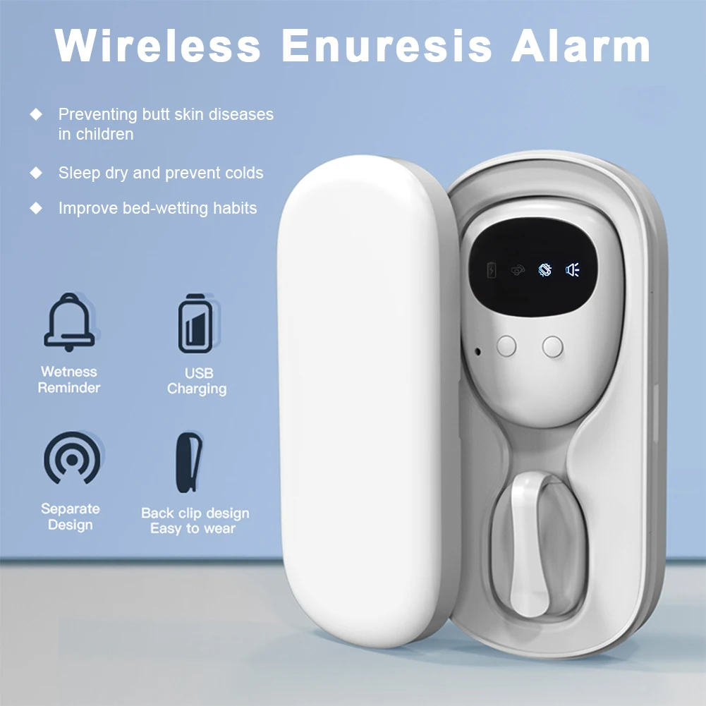 Wireless Bedwetting Alarm Best Bed Wetting Enuresis Alarm Nocturnal Wetting Baby Children Potty Training for Baby Kids