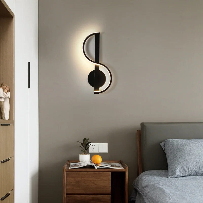 

Nordic black wall sconce rustic indoor wall lights rustic home decor led wall lamp switch gooseneck reading light wall mounted