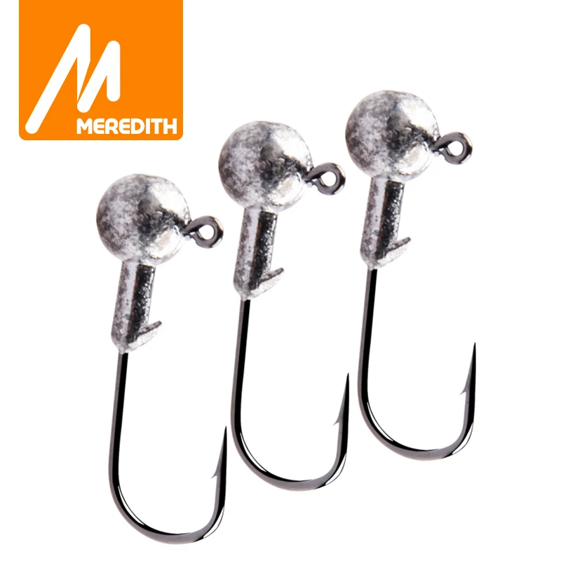 40 Têtes De Gabarit Crappie Jig Heads 1/32 Oz - Hameçons Pêche Pour Bass, Perche