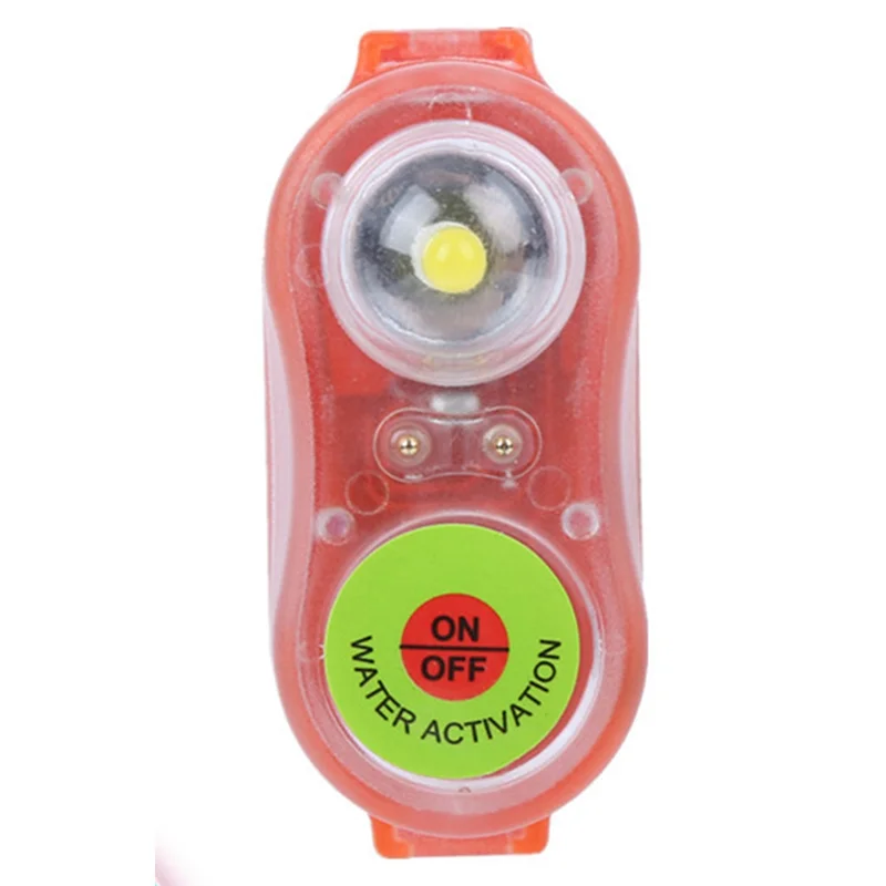 ABSQ-LED Life Jacket Light Locator Life Saving Signal Light Energy-Efficient Waterproof Portable