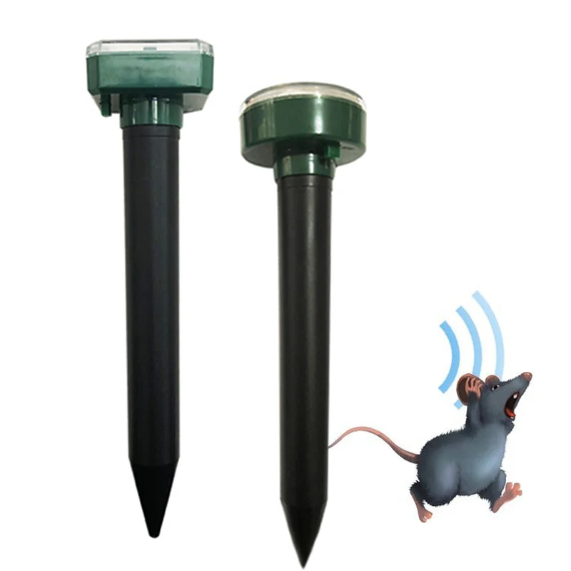 Outdoor Ultra Sonic Mouse Mole Pest Roditore Repellente Solar Power Snake Mosquito Bird Ants Control Garden Yard Trap Device