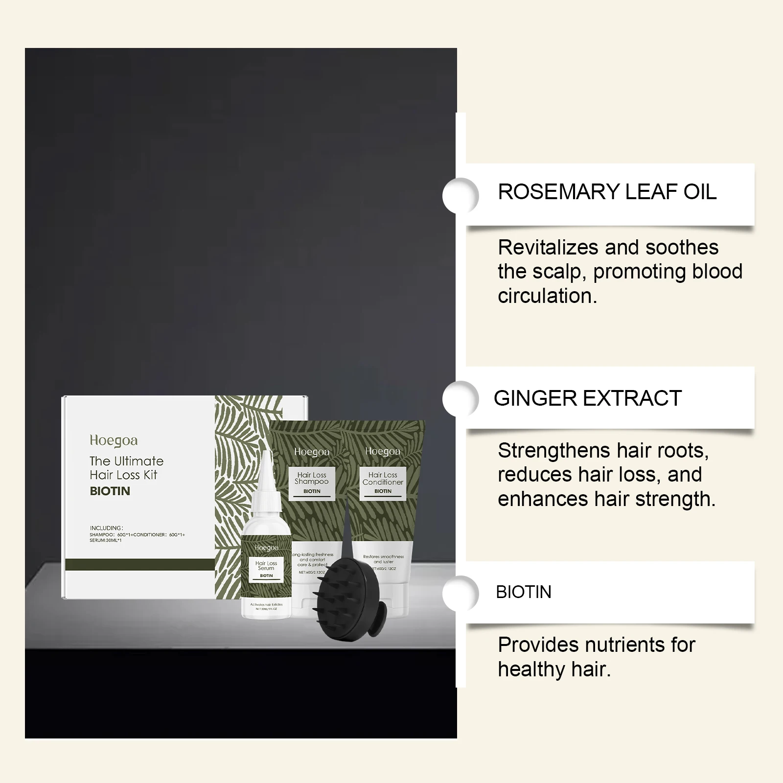 Nourishing Hair Care Set- A Daily Hair Care Set for Hydrating & Smoothing Hair Strands, Nourishing Scalp and Refreshing Scalp