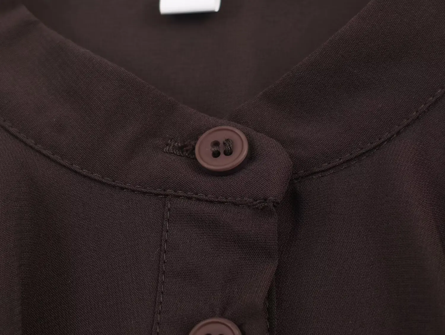 HH Damen Mode Alltagstaugliches Vielseitiges Elegantes Hemd mit Rüschenkragen, Langarm-Oberteil, Schlichtes High-Street Casual Shirt für Frauen – Detail 8