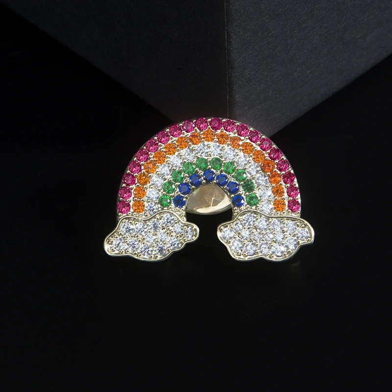 

Модные Разноцветные Броши YYSUNNY в форме облака, радуги для девочек, сумок, одежды, лацканов, ЗНАЧКОВ, украшения для погоды, подарок на день рождения