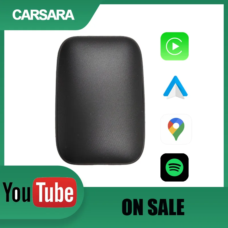 

2023 Новый Android Ai Box проводной и беспроводной адаптер CarPlay для автомобиля Android для универсального автомобиля Netflix YouTube мультимедийный видеоплеер