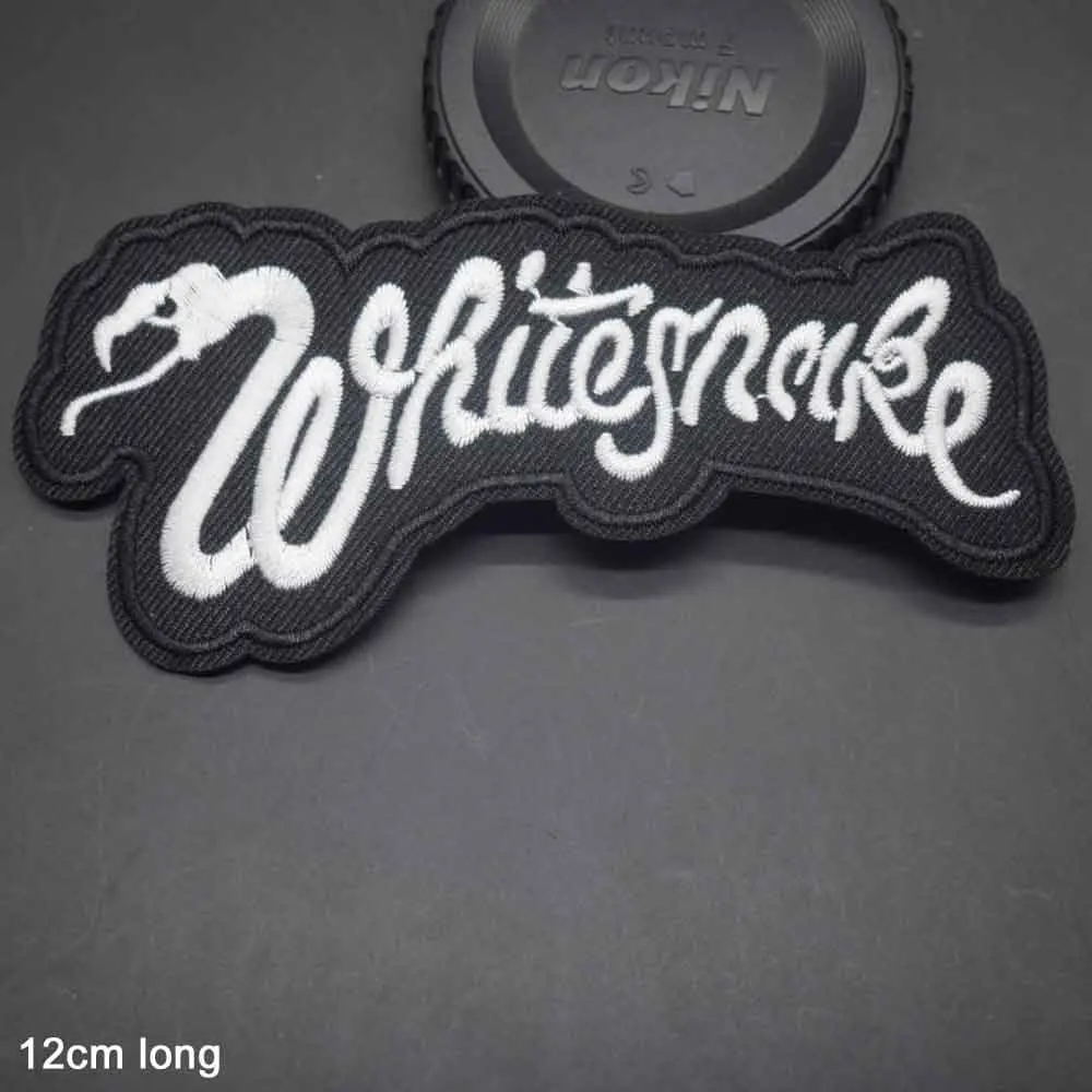 Rock N Roll Music Embroidered Iron-On Patch