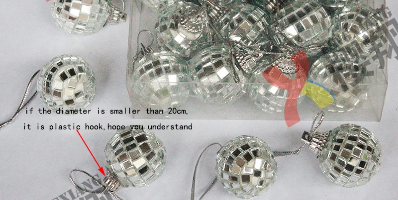 Description Picture 2 of itemMirror Ball 10/12/15/20cm Reflective Decorative Ball Bar Disco Ball Wedding Glass Ball Cake Home Decoration