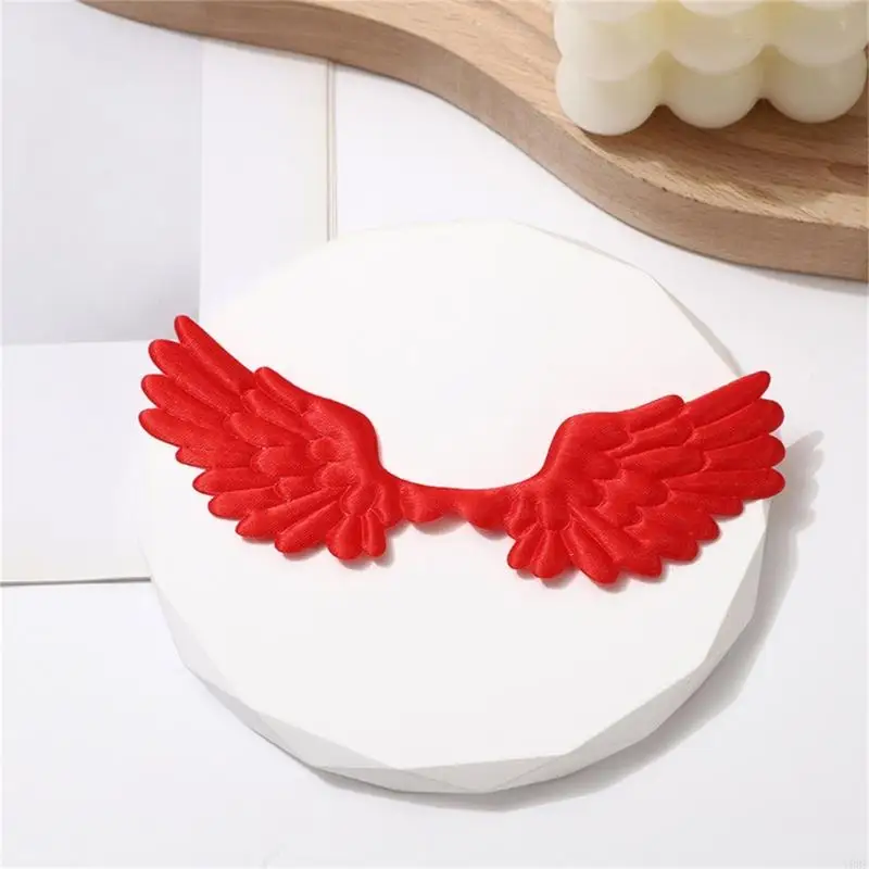 10pcs Stoffflügel Charme für Kid Room Wedding Kulden Home Party Dekoration Y08E – Detail 8
