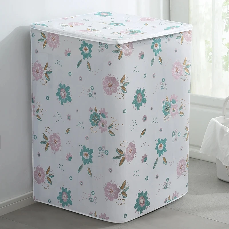 Washing Machine Cover PEVA Recyclable Print Multi-function