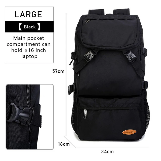 Bolsos de viaje de gran capacidad para hombre, mochilas deportivas de viaje,  a la moda - AliExpress