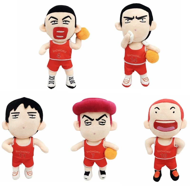 1個漫画25センチメートルアニメslam Dunkぬいぐるみ人形花道桜木流川楓ソフトぬいぐるみ枕子供の誕生日ギフトのおもちゃ Aliexpress
