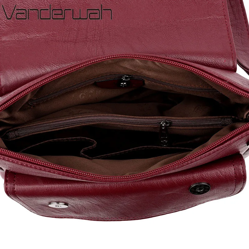 Women Shoulder Bag Women Messenger Bag Crossbody Bag Leather Sac Luxury Handbags Designer Female Mother Bags